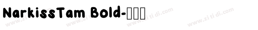 NarkissTam Bold字体转换